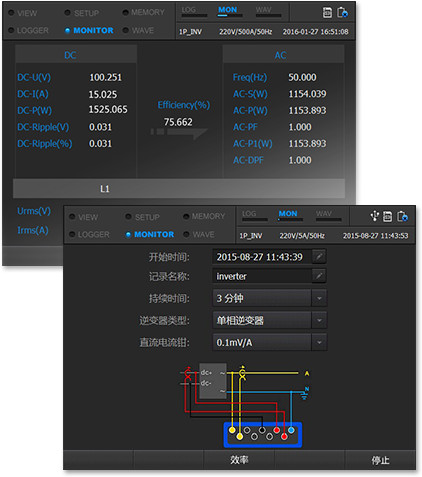 E6500逆變器測(cè)量