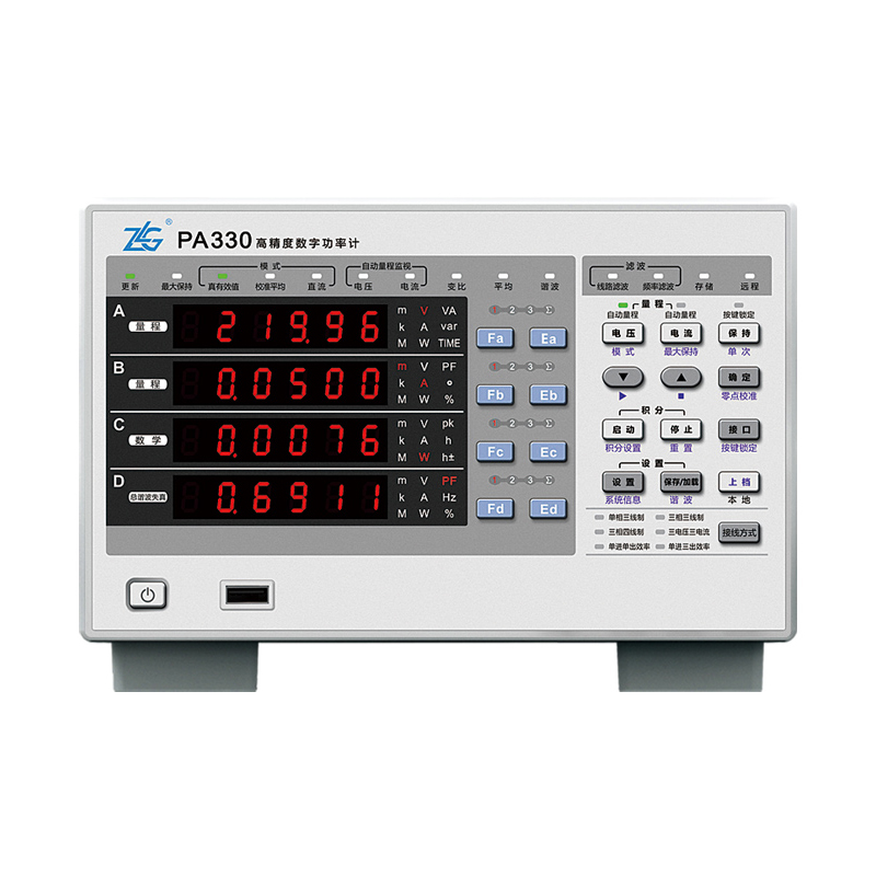 廣州致遠(yuǎn) PA333H 三相數(shù)字功率計(jì) 1000V，50A 三通道